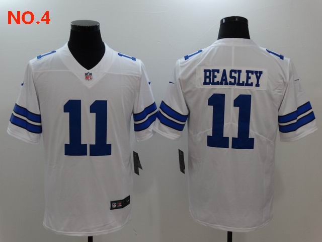 Men's Dallas Cowboys #11 Cole Beasley Jerseys NO.4;